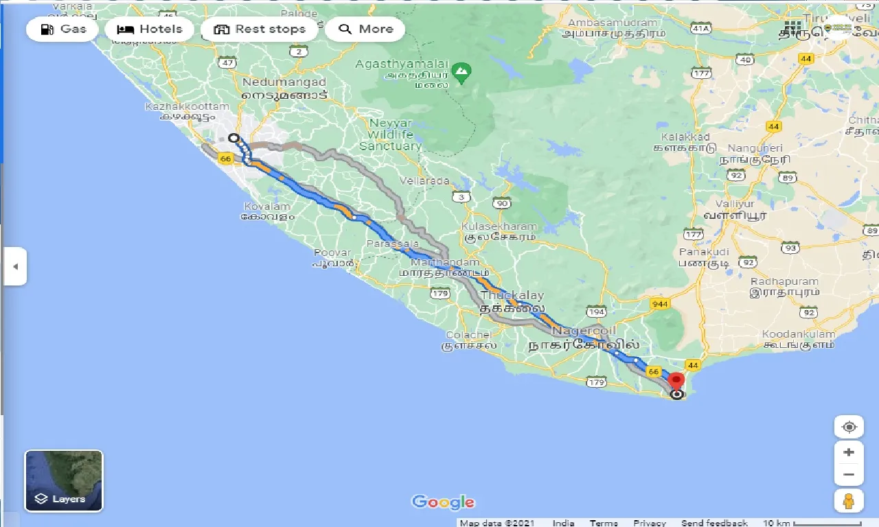 trivandrum-to-kanyakumari-outstation