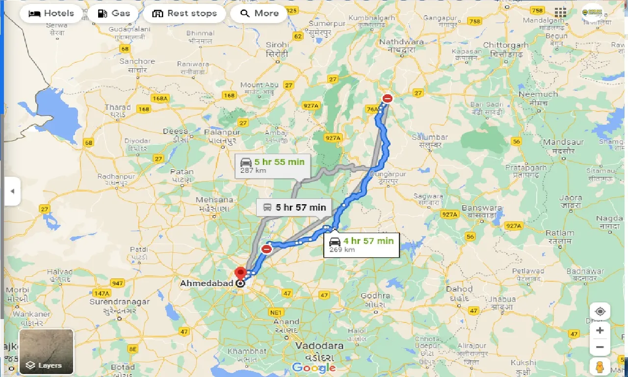 udaipur-to-ahmedabad-round-trip