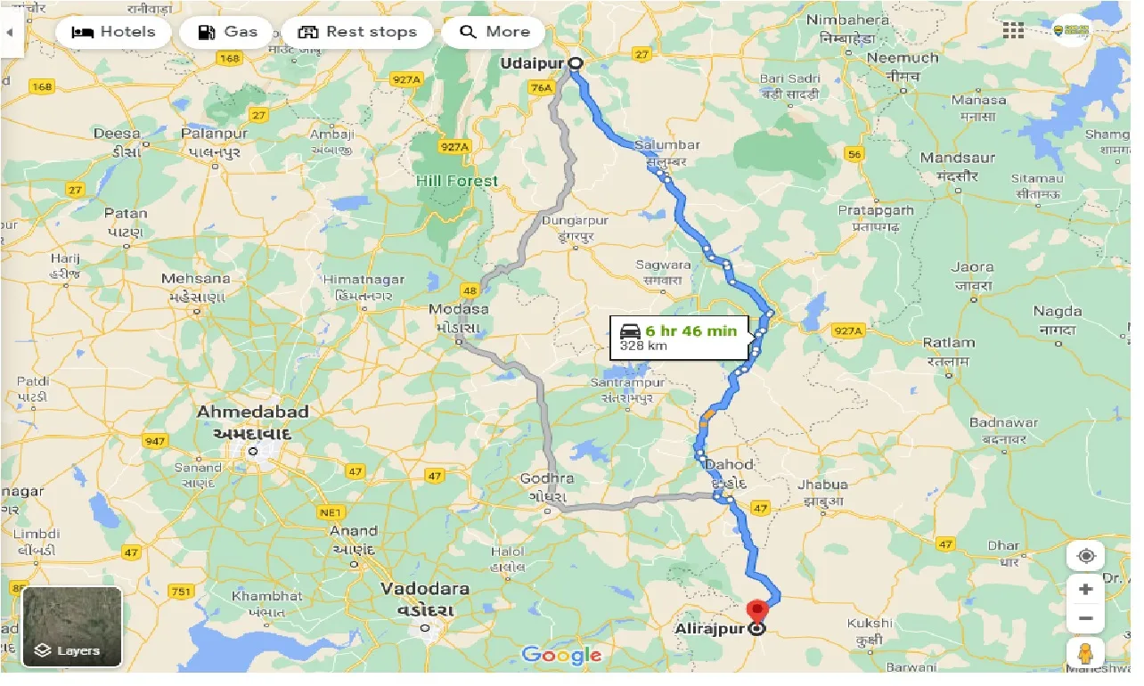 udaipur-to-alirajpur-taxi