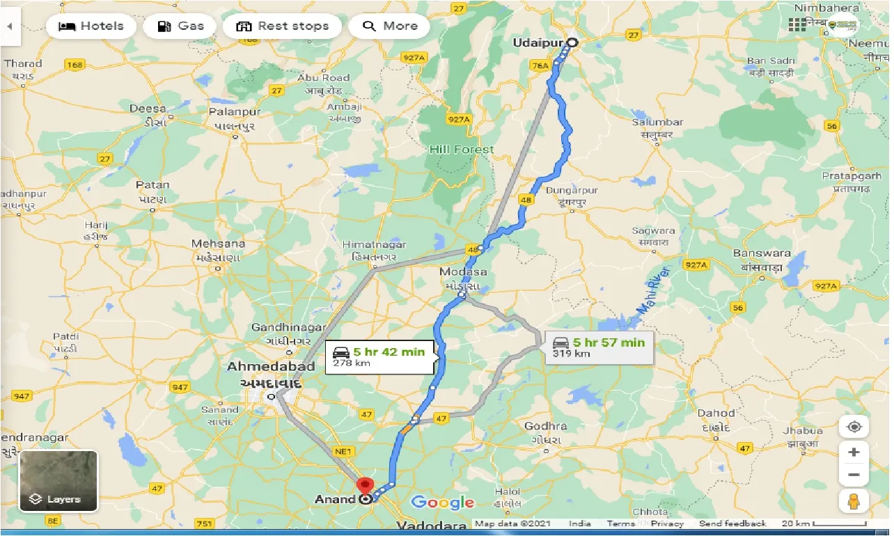 udaipur-to-anand-taxi