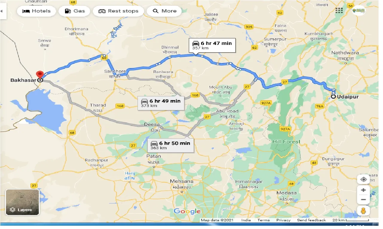 udaipur-to-bakhasar-one-way
