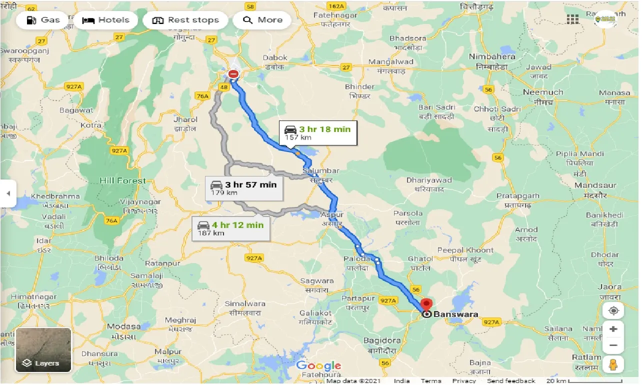 udaipur-to-banswara-round-trip