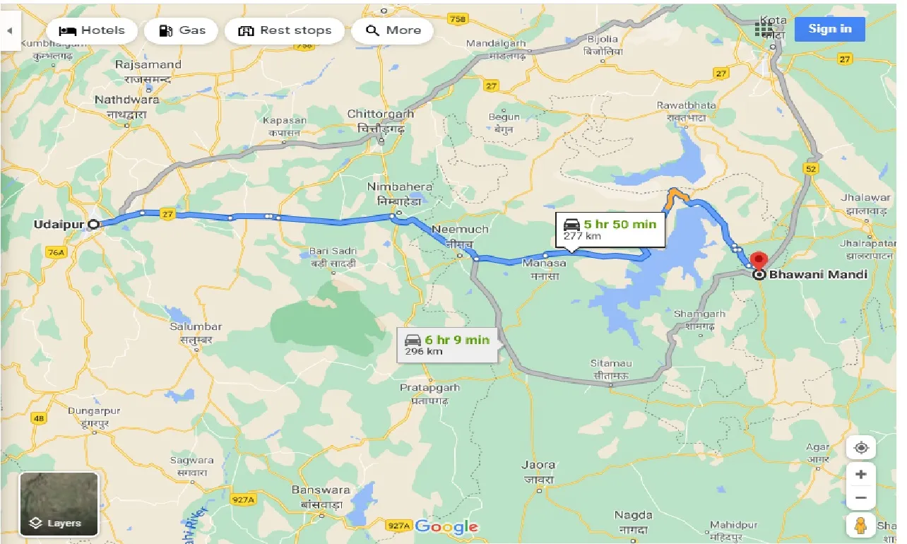 udaipur-to-bhawani-mandi-taxi