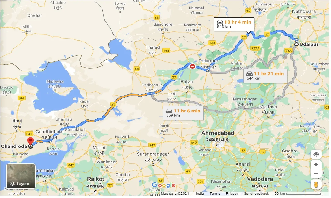 udaipur-to-chandroda-taxi