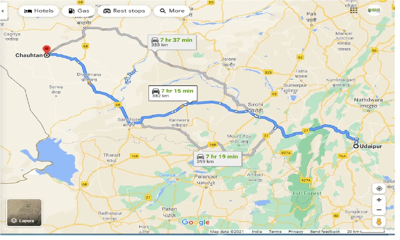 udaipur-to-chauhtan-taxi