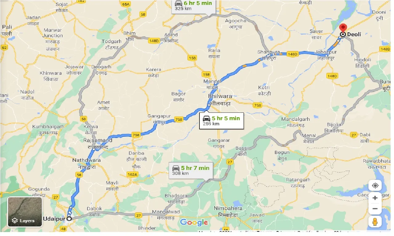 udaipur-to-deoli-one-way