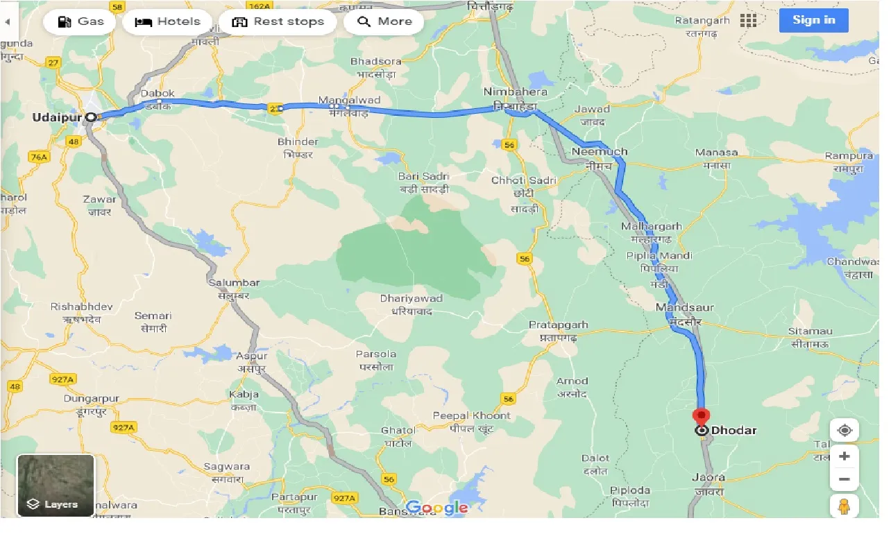 udaipur-to-dhodar-one-way