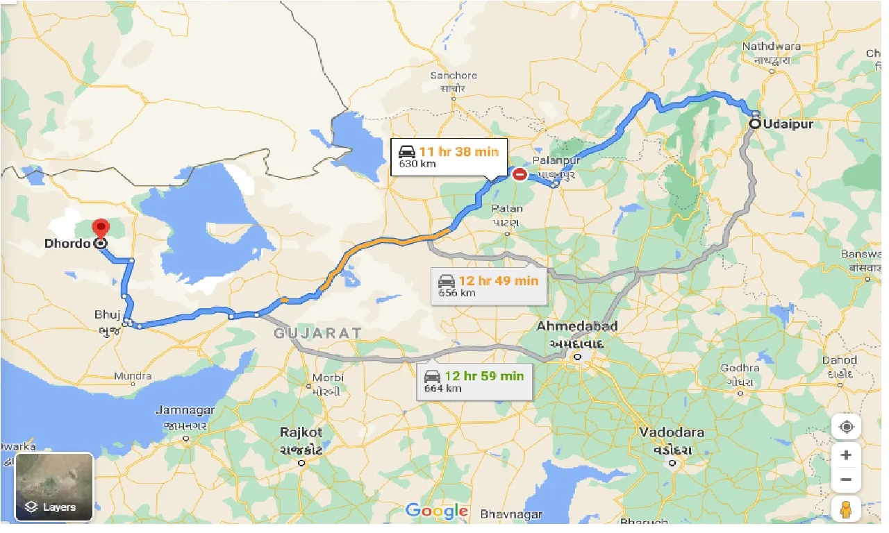 udaipur-to-dhordo-taxi