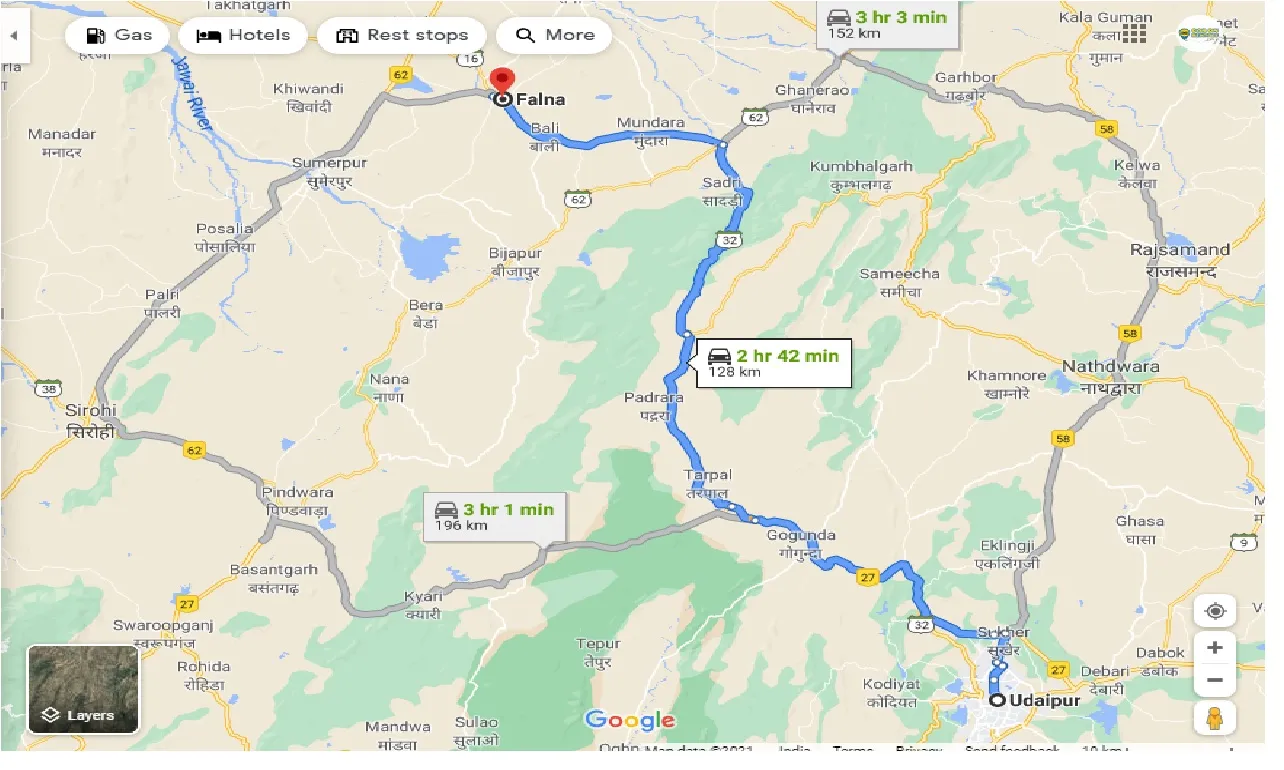 udaipur-to-falna-one-way