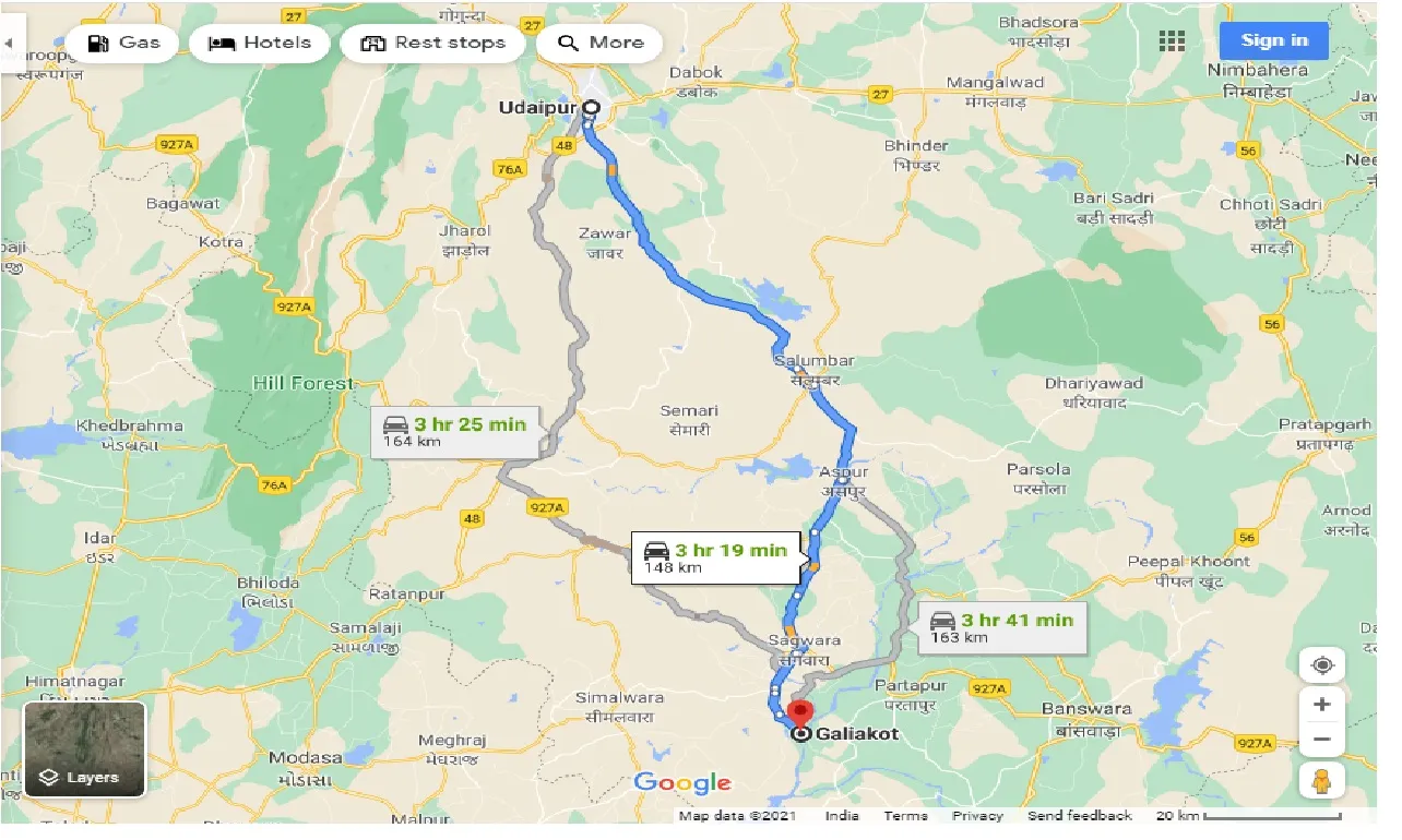 udaipur-to-galiakot-one-way