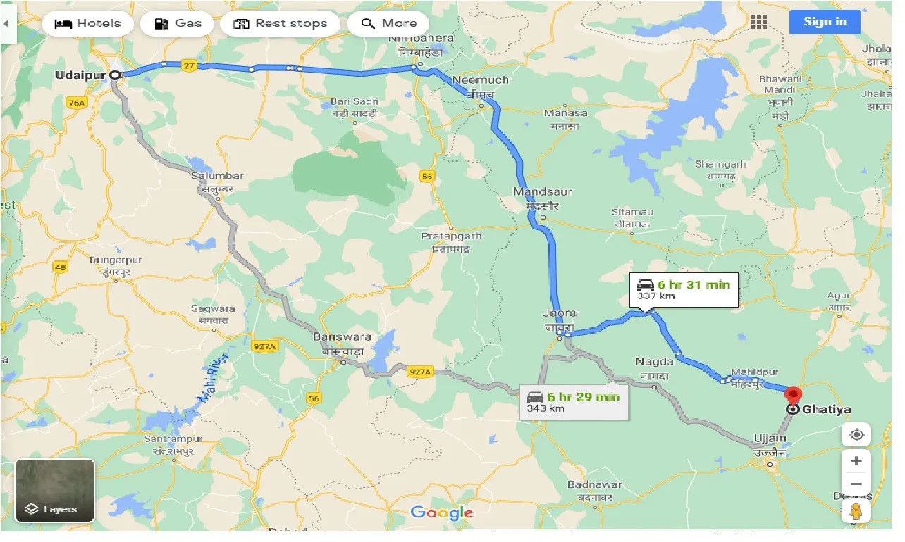 udaipur-to-ghatiya-taxi