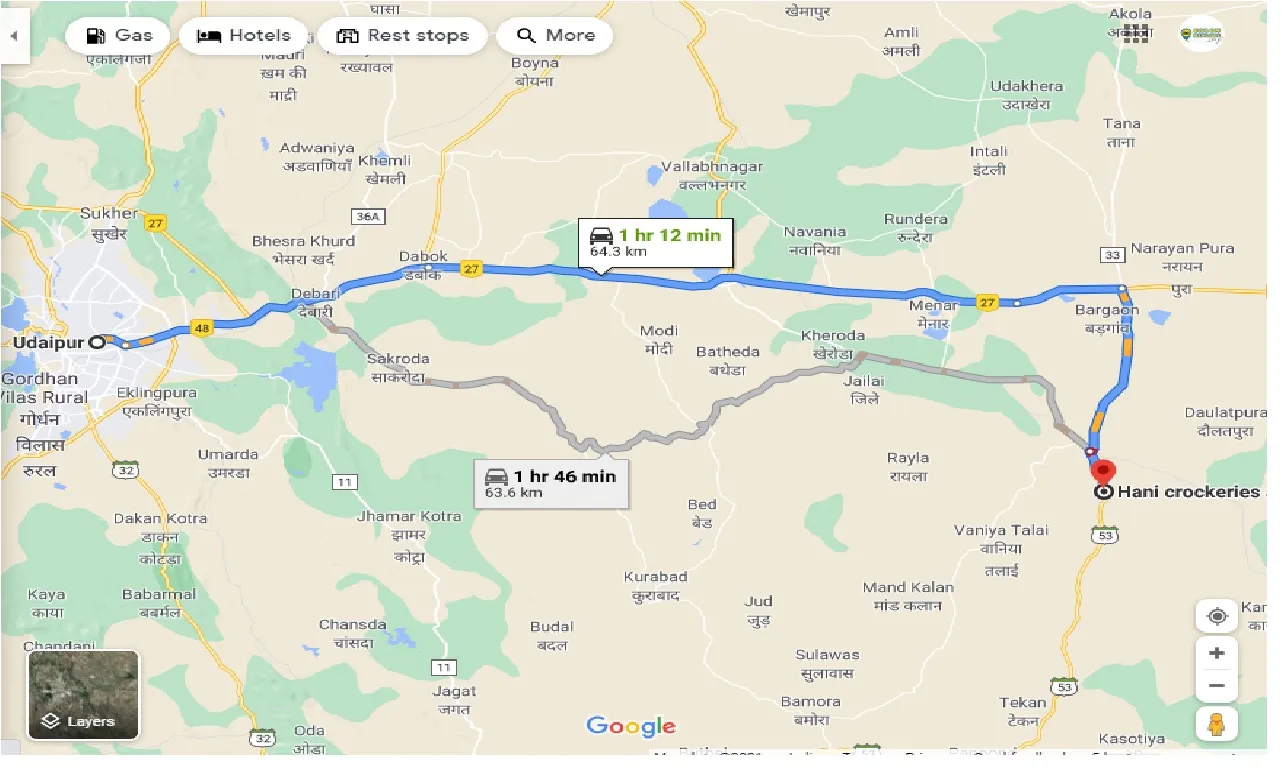 udaipur-to-hani-taxi