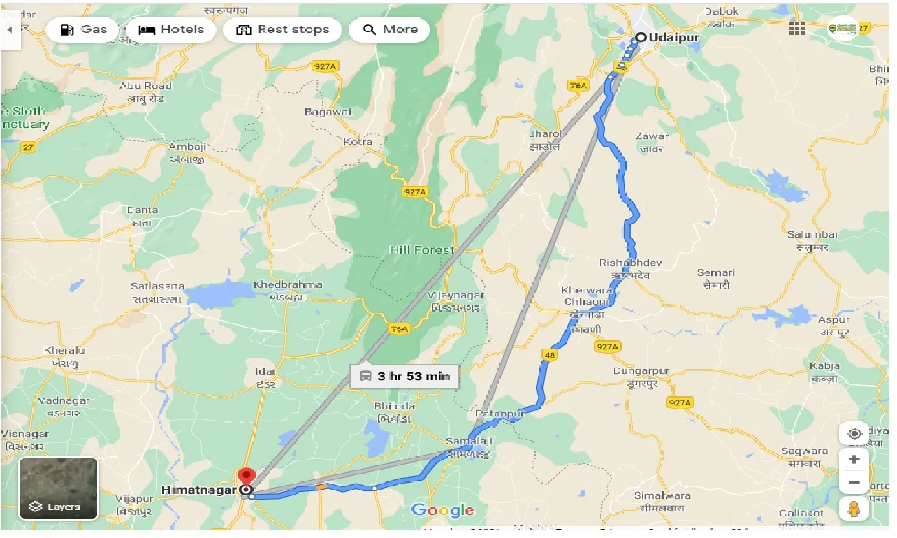 udaipur-to-himatnagar-one-way