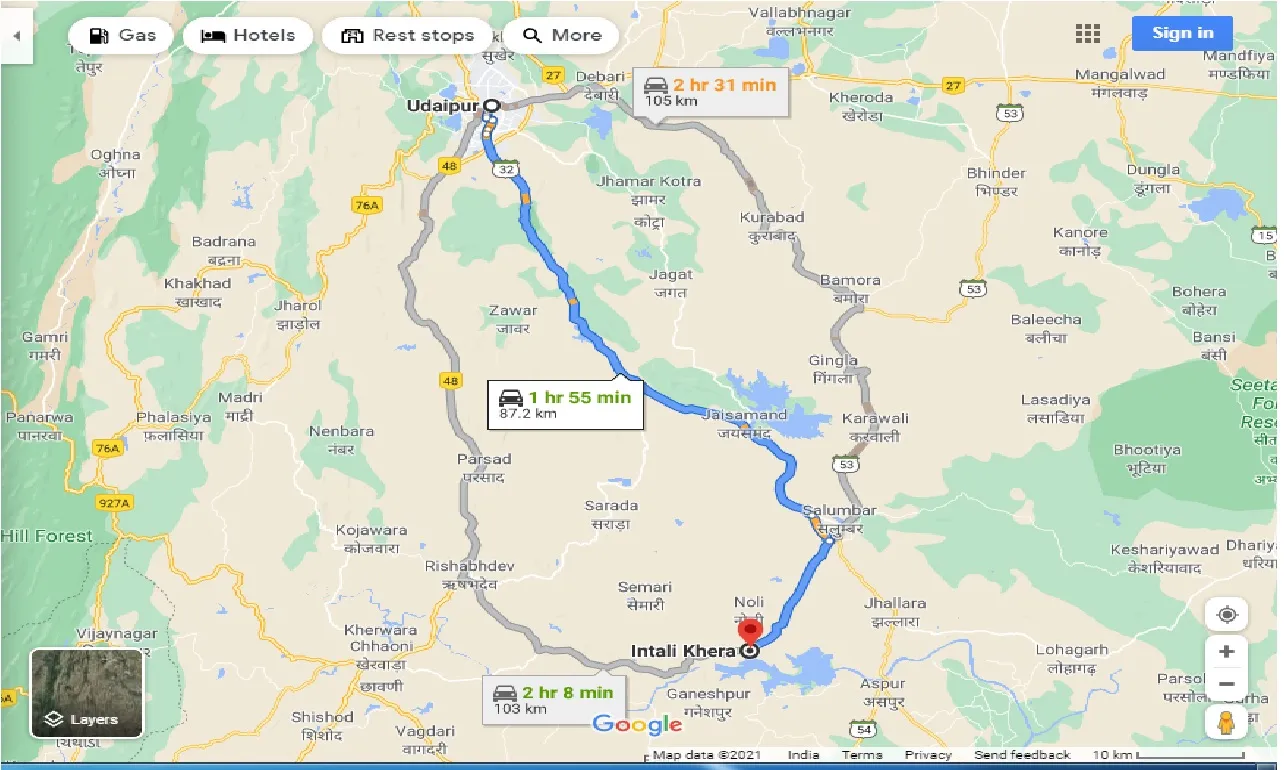 udaipur-to-intali-khera-taxi