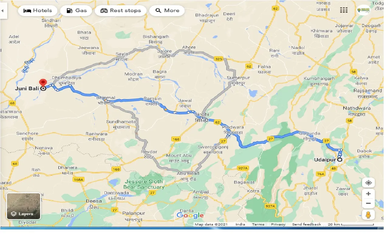 udaipur-to-juni-bali-one-way