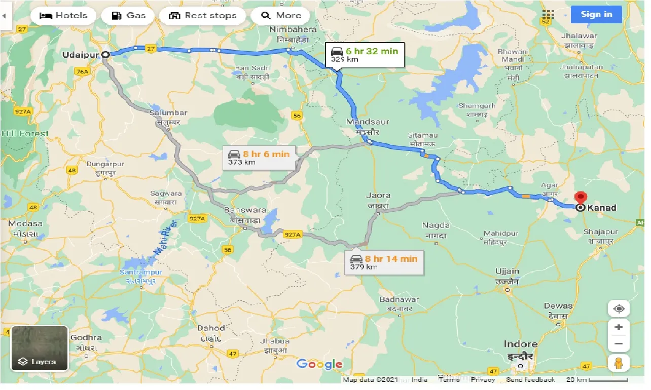 udaipur-to-kanad-taxi