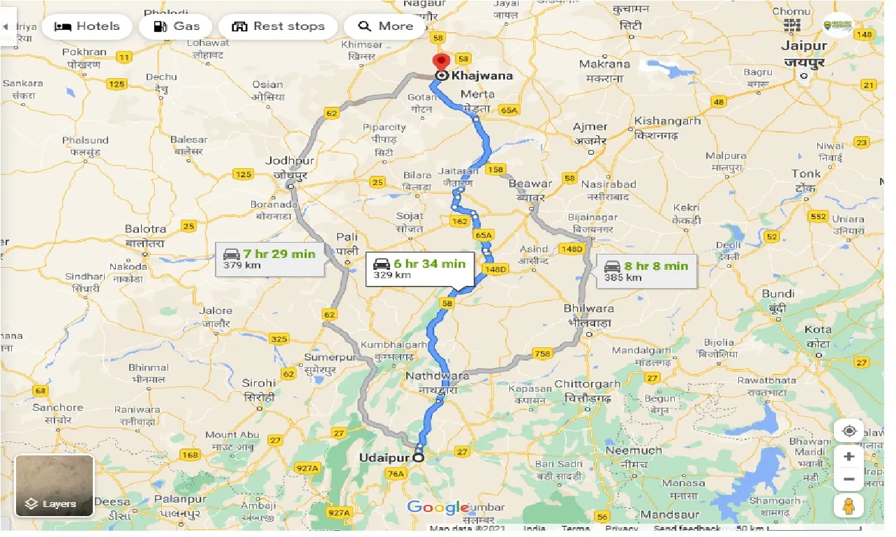 udaipur-to-khajwana-one-way