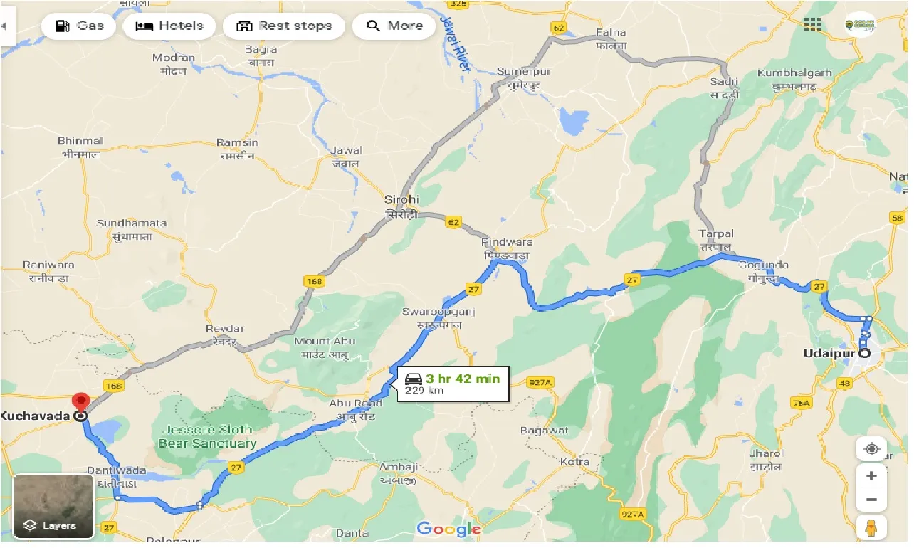 Udaipur To Kuchavada One Way udaipur-to-kuchavada-one-way