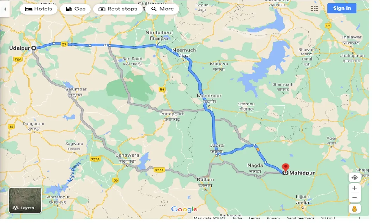 udaipur-to-mahidpur-taxi