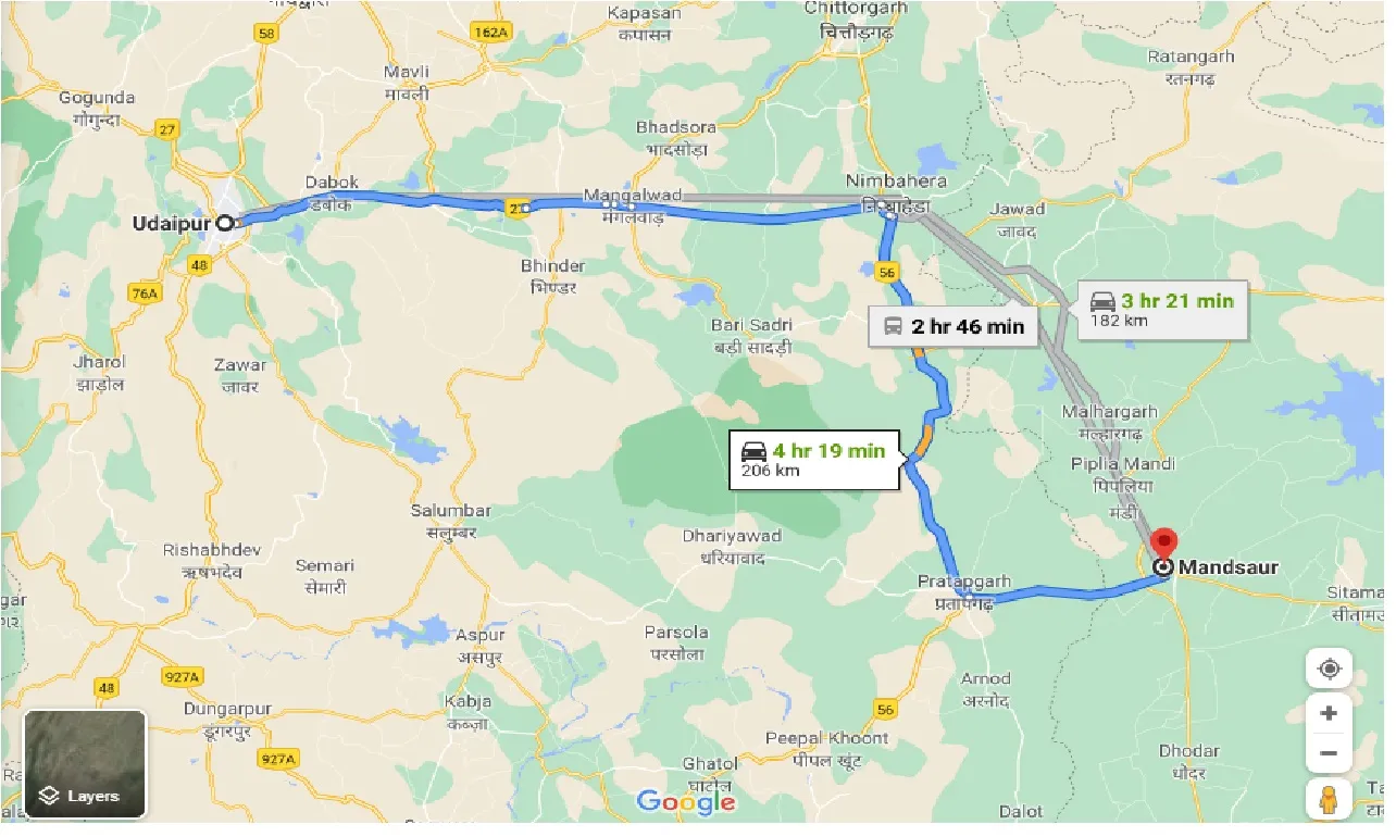 udaipur-to-mandsaur-taxi