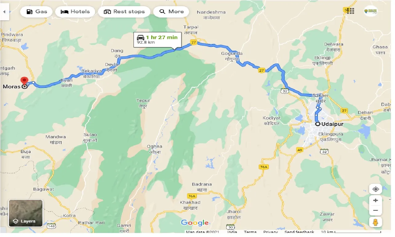 udaipur-to-moras-one-way