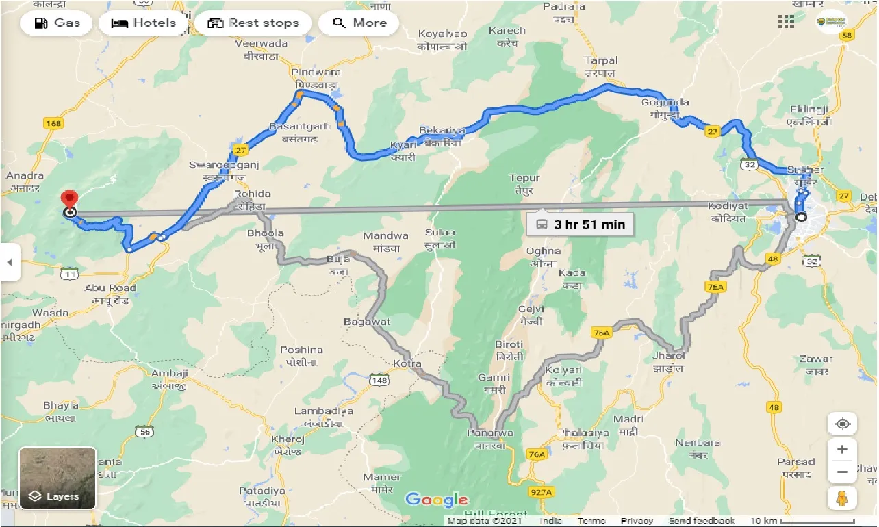 udaipur-to-mount-abu-one-way