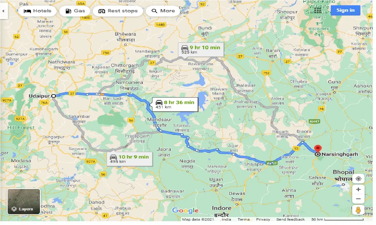 udaipur-to-narsinghgarh-one-way