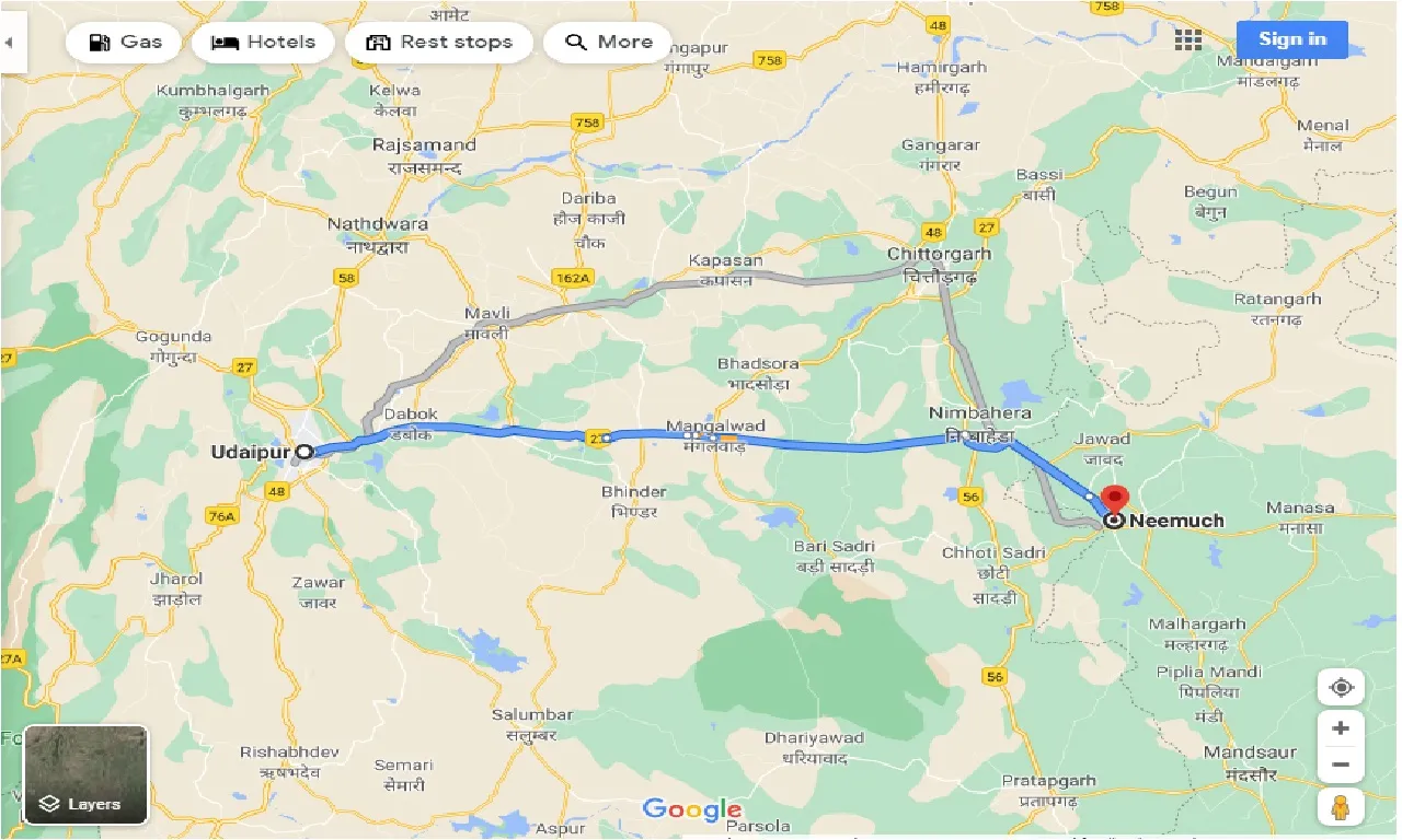 udaipur-to-neemuch-one-way