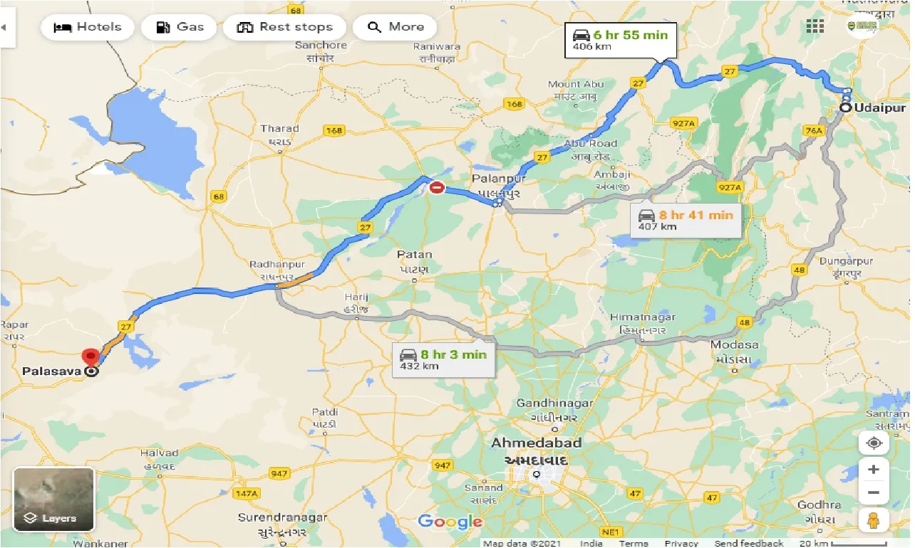 udaipur-to-palasava-one-way