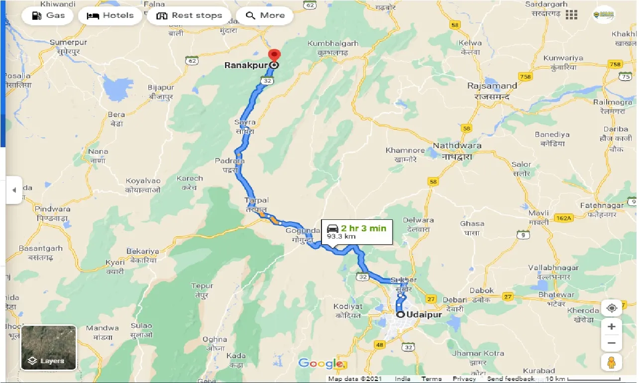 udaipur-to-ranakpur-round-trip
