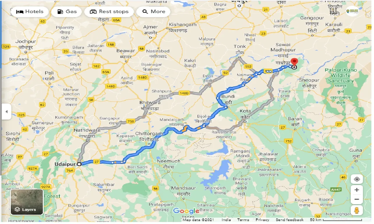 udaipur-to-ranthambore-round-trip