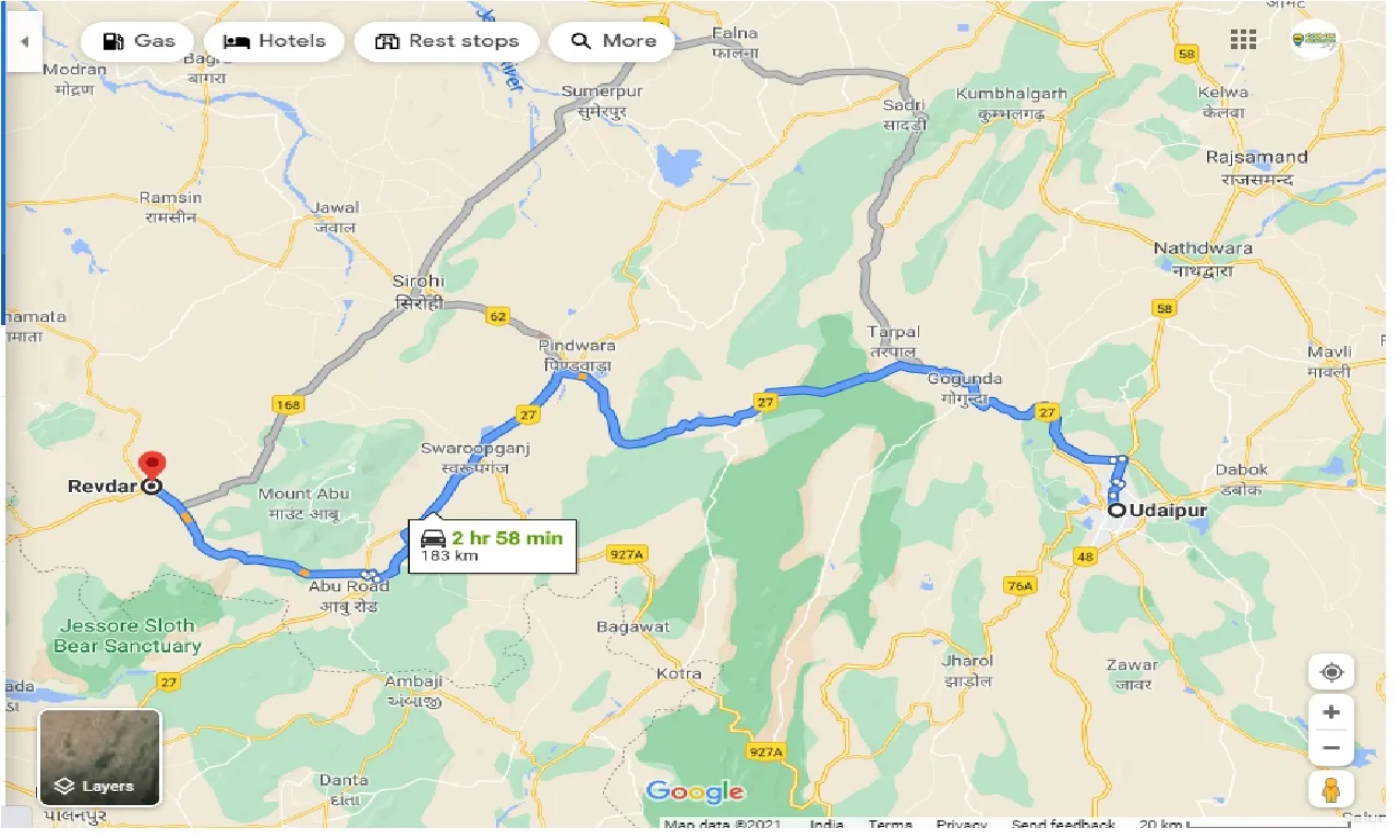 udaipur-to-revdar-one-way