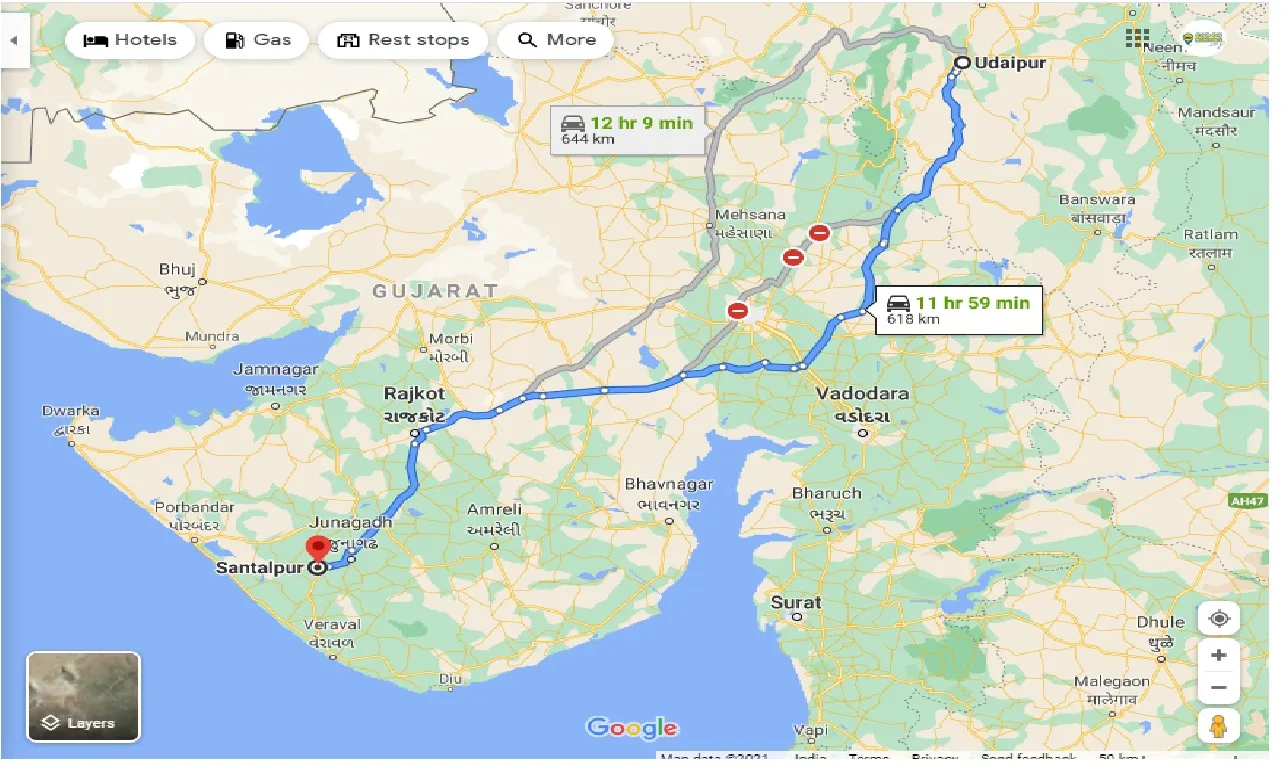 Udaipur To Santalpur Taxi udaipur-to-santalpur-taxi