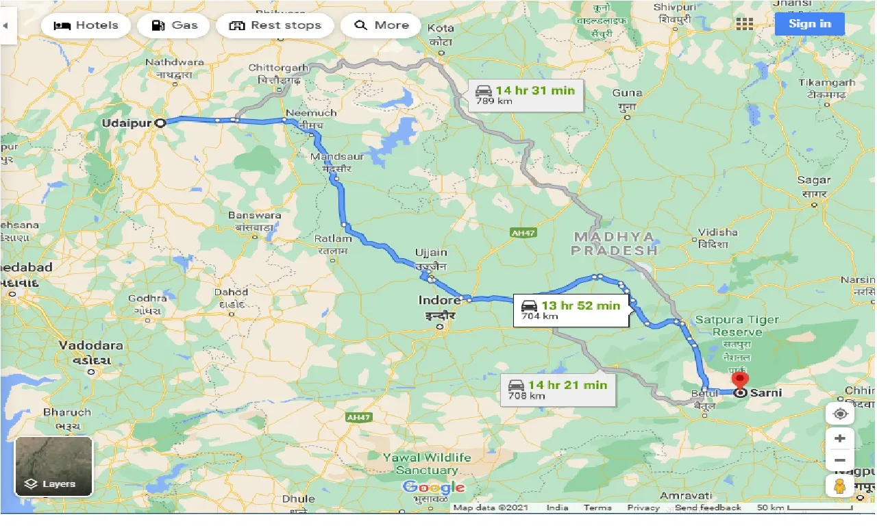 udaipur-to-sarni-one-way