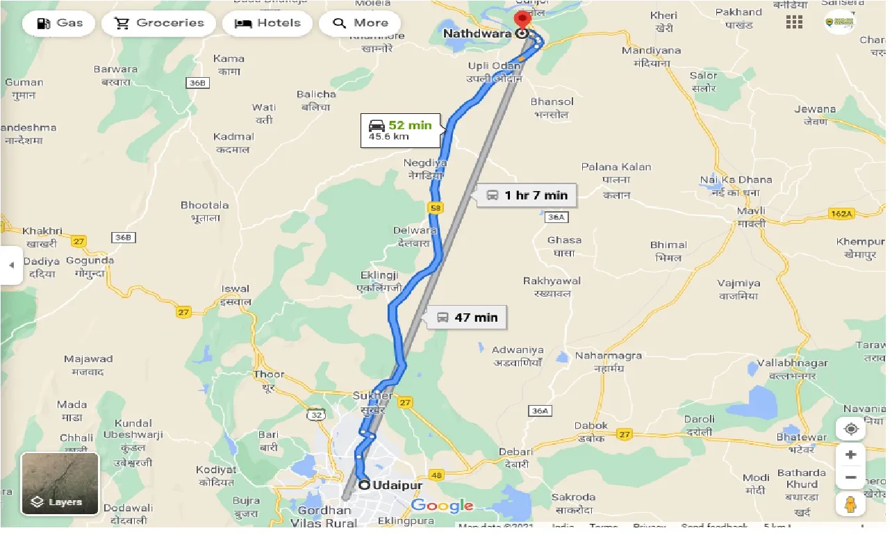 udaipur-to-shrinathji-one-way