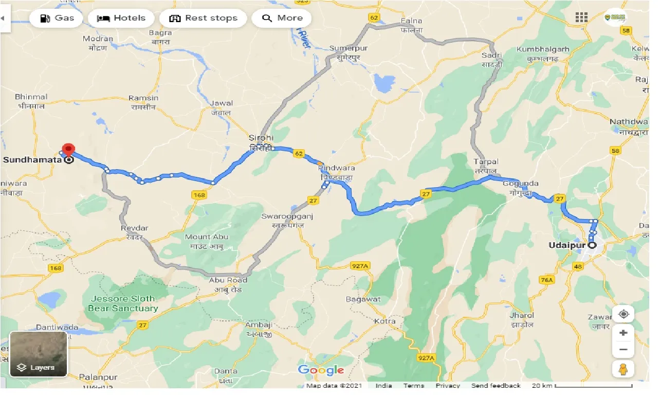 udaipur-to-sundhamata-one-way