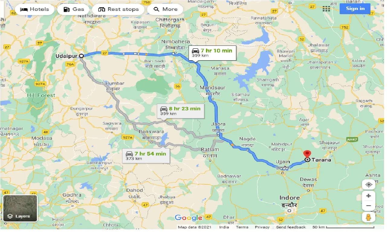 udaipur-to-tarana-one-way