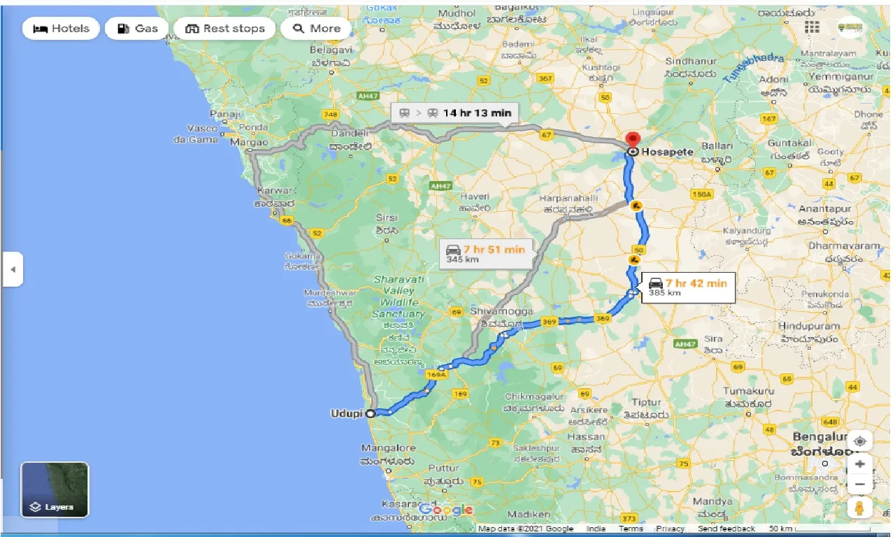 udupi-to-hospet-one-way