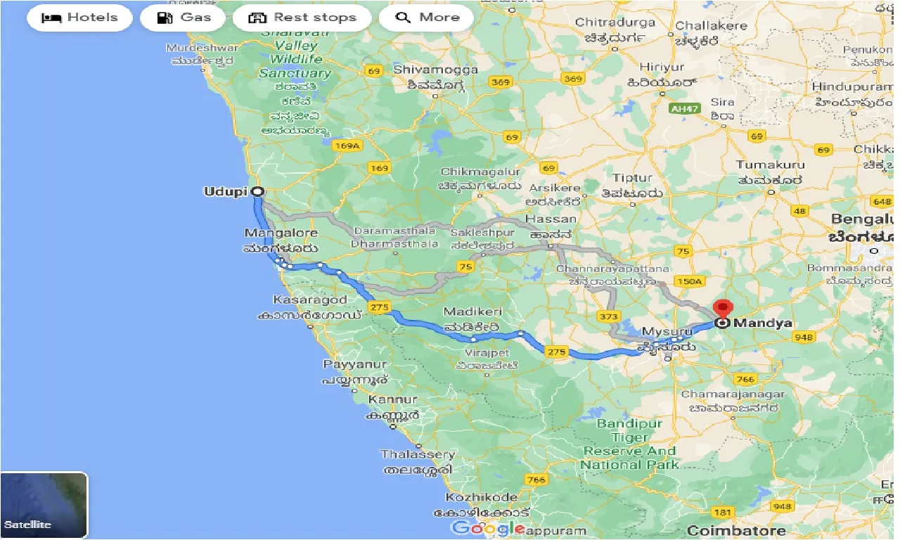 udupi-to-mandya-one-way