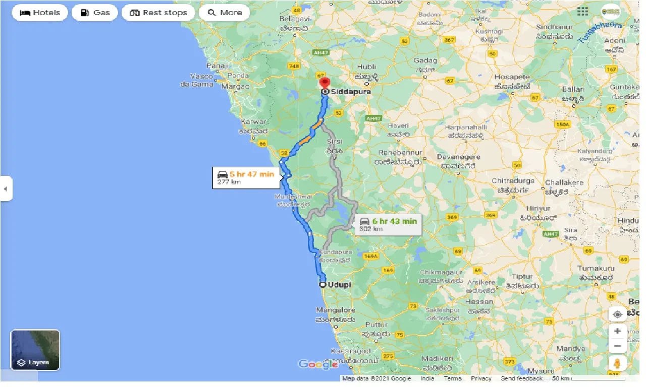 udupi-to-siddapur-one-way