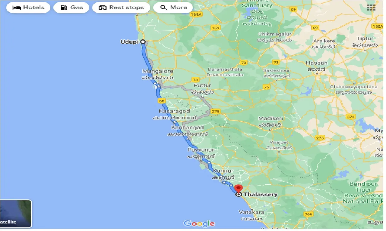 udupi-to-thalassery-one-way