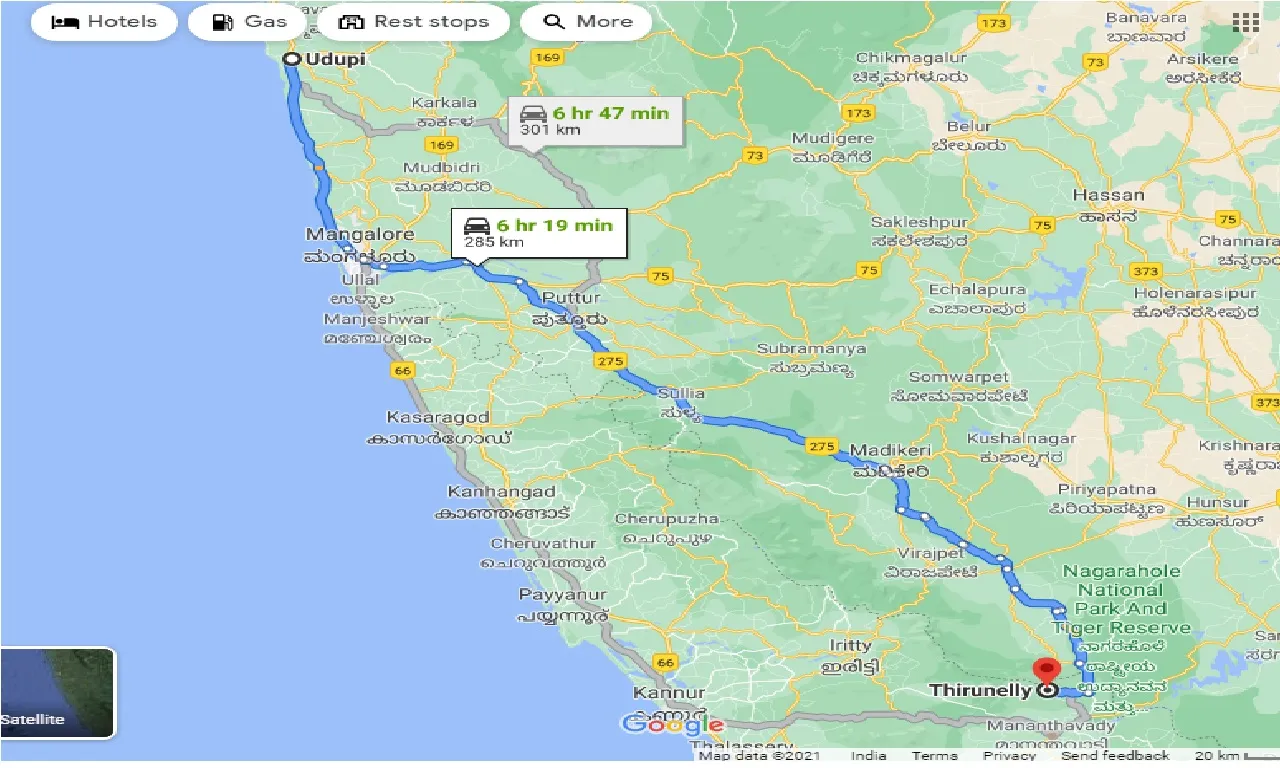 udupi-to-thirunelli-one-way