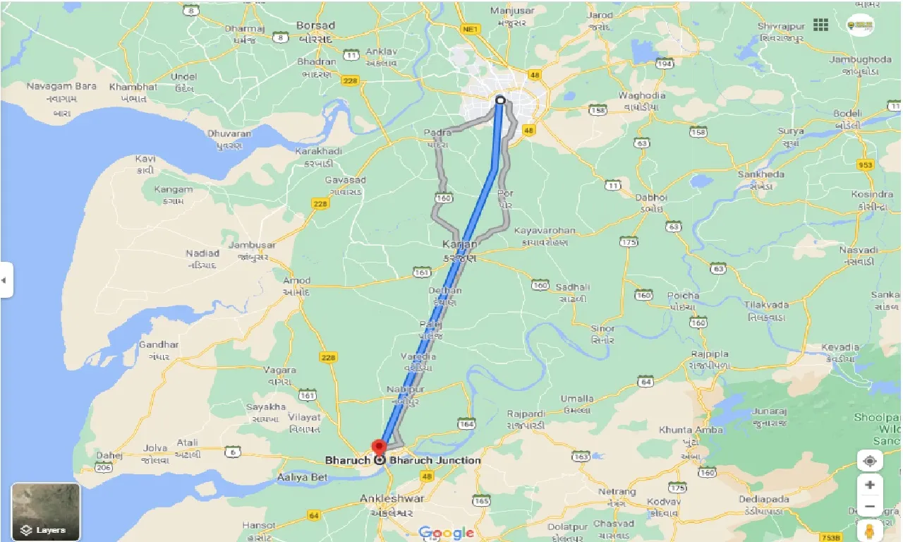 vadodara-to-bharuch-one-way