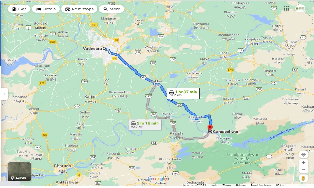 vadodara-to-garudeshwar-one-way