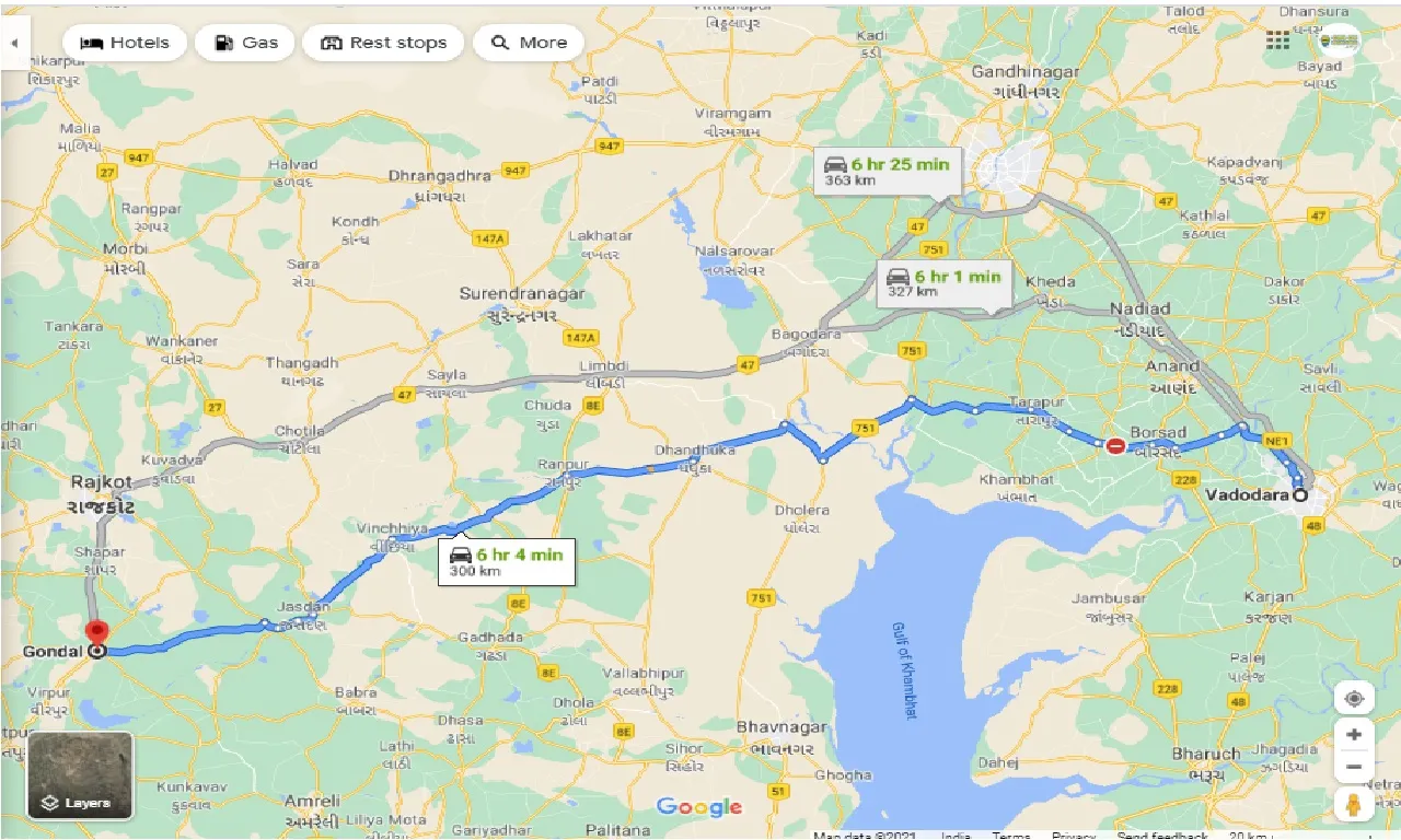 vadodara-to-gondal-round-trip