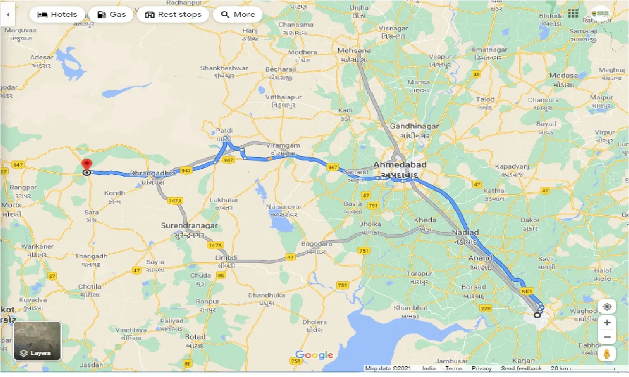 vadodara-to-halvad-one-way