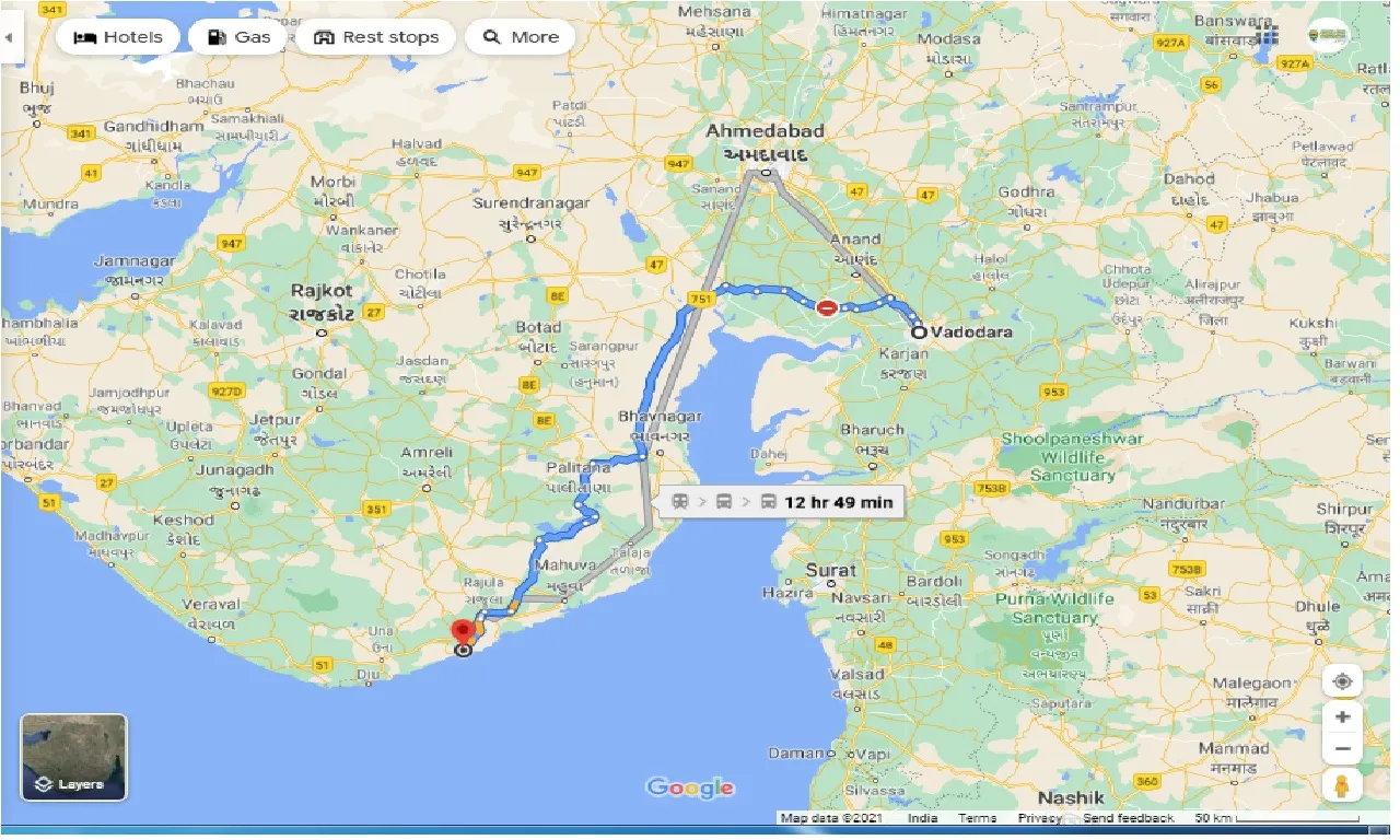 vadodara-to-jafarbad-one-way