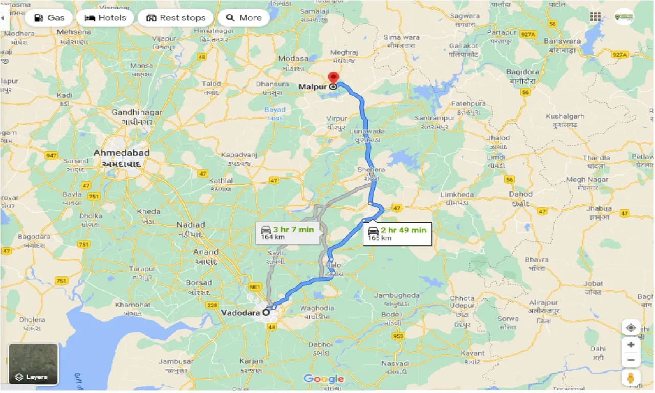 vadodara-to-malpur-round-trip