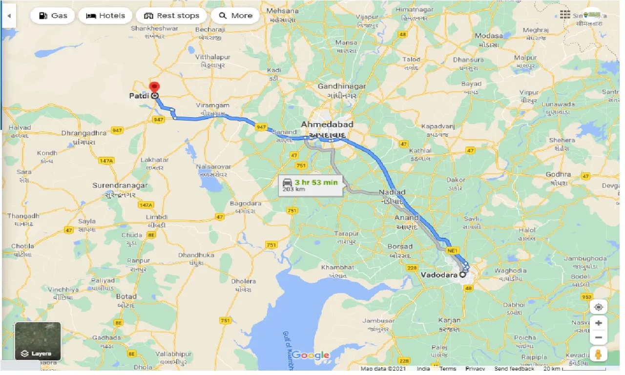 vadodara-to-patdi-round-trip