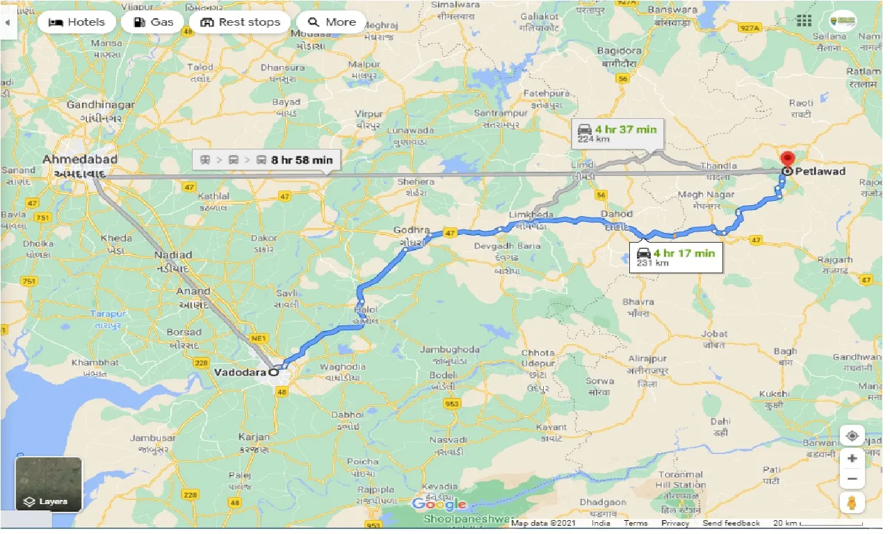 vadodara-to-petlwad-one-way